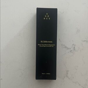 Agency Silkscreen Sheer Tint Mineral Sunscreen medium deep